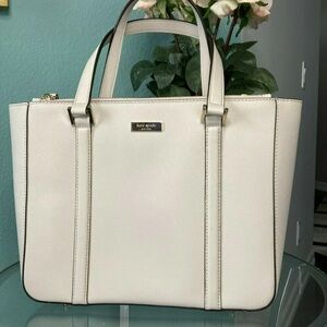 Kate Spade white Tote Bag